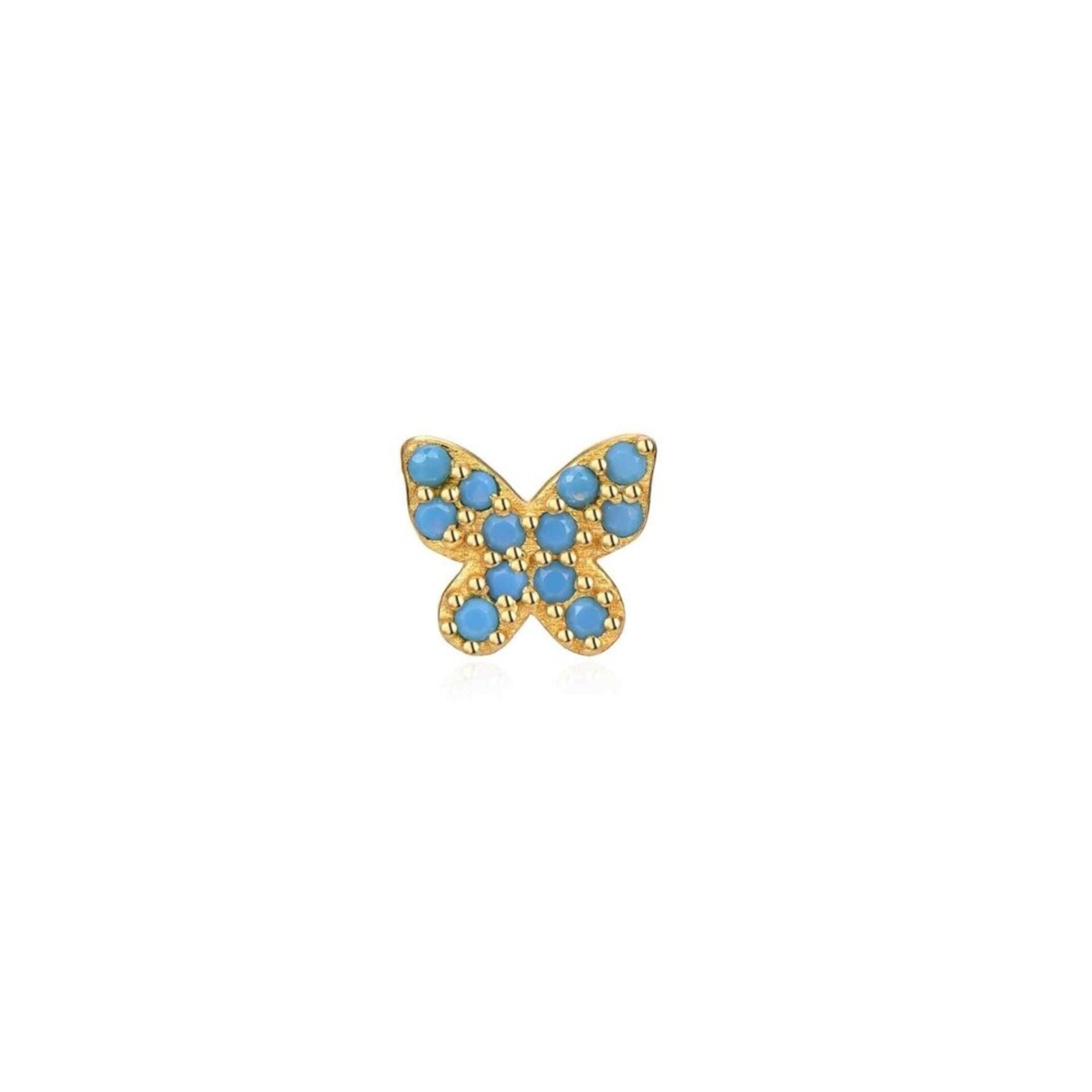Pendiente Papillon ORO - 5
