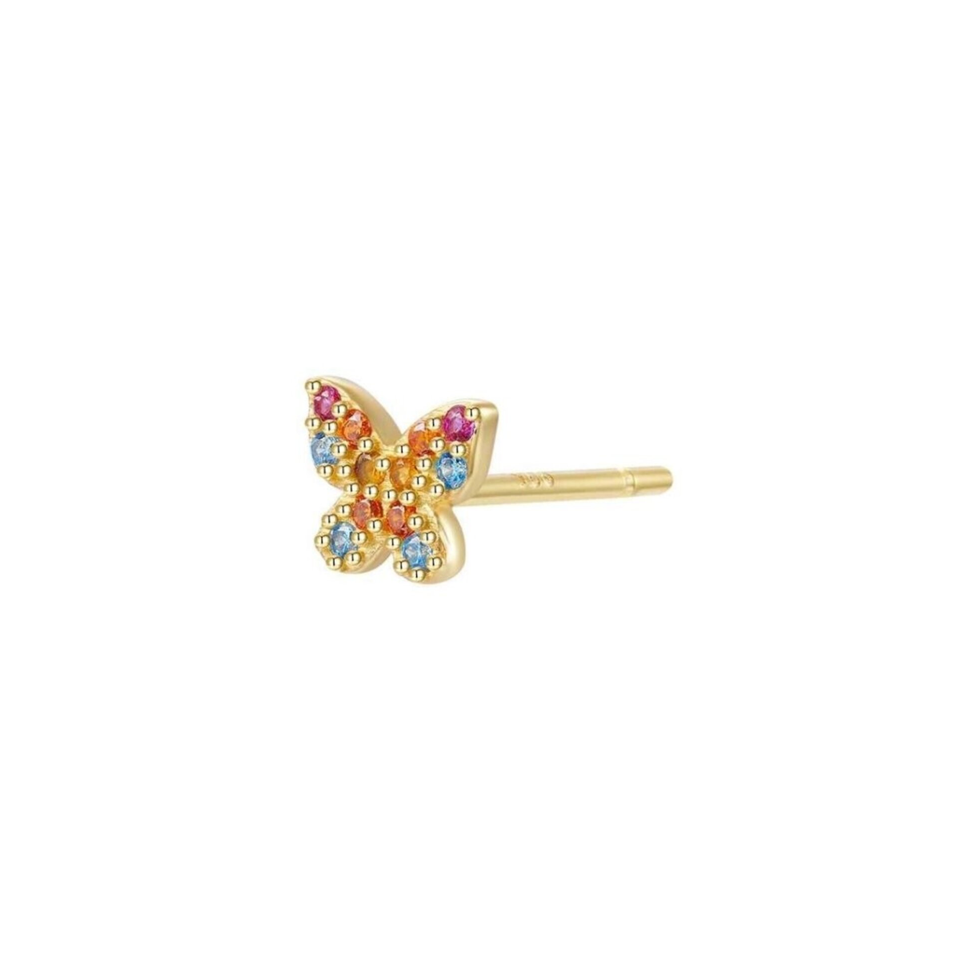 Pendiente Papillon ORO - 3